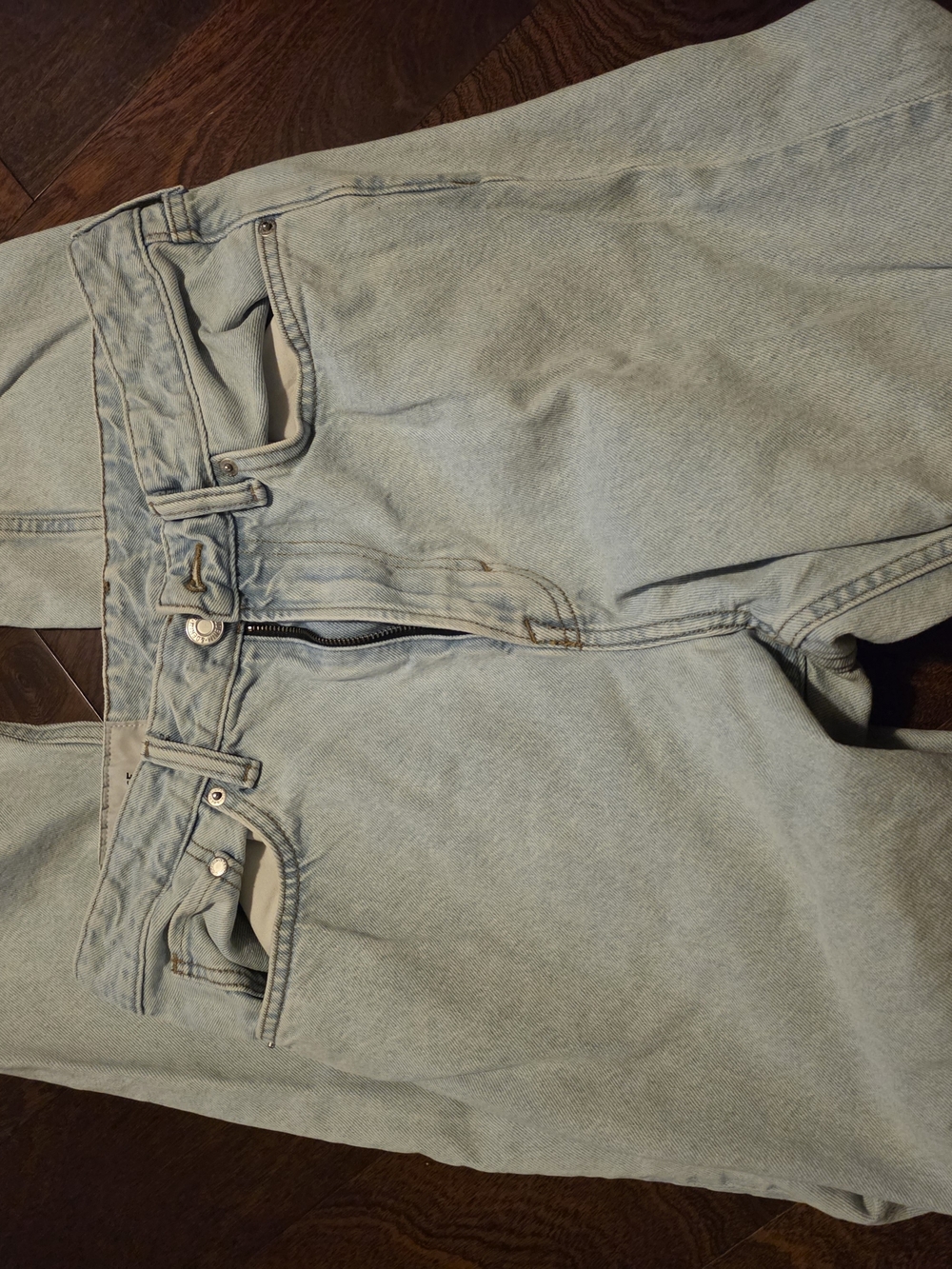 H&M Loose Fit Pale Blue Jeans
